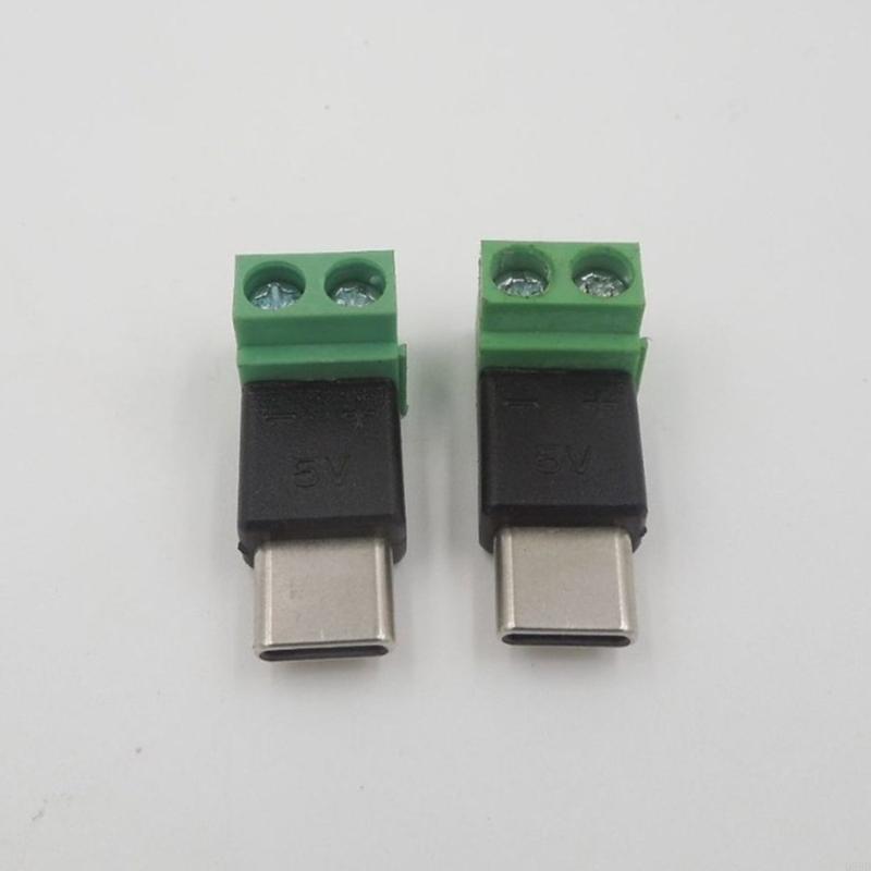 Electronics And Gadgets Ce - Adaptador de Terminal verde sin soldadura