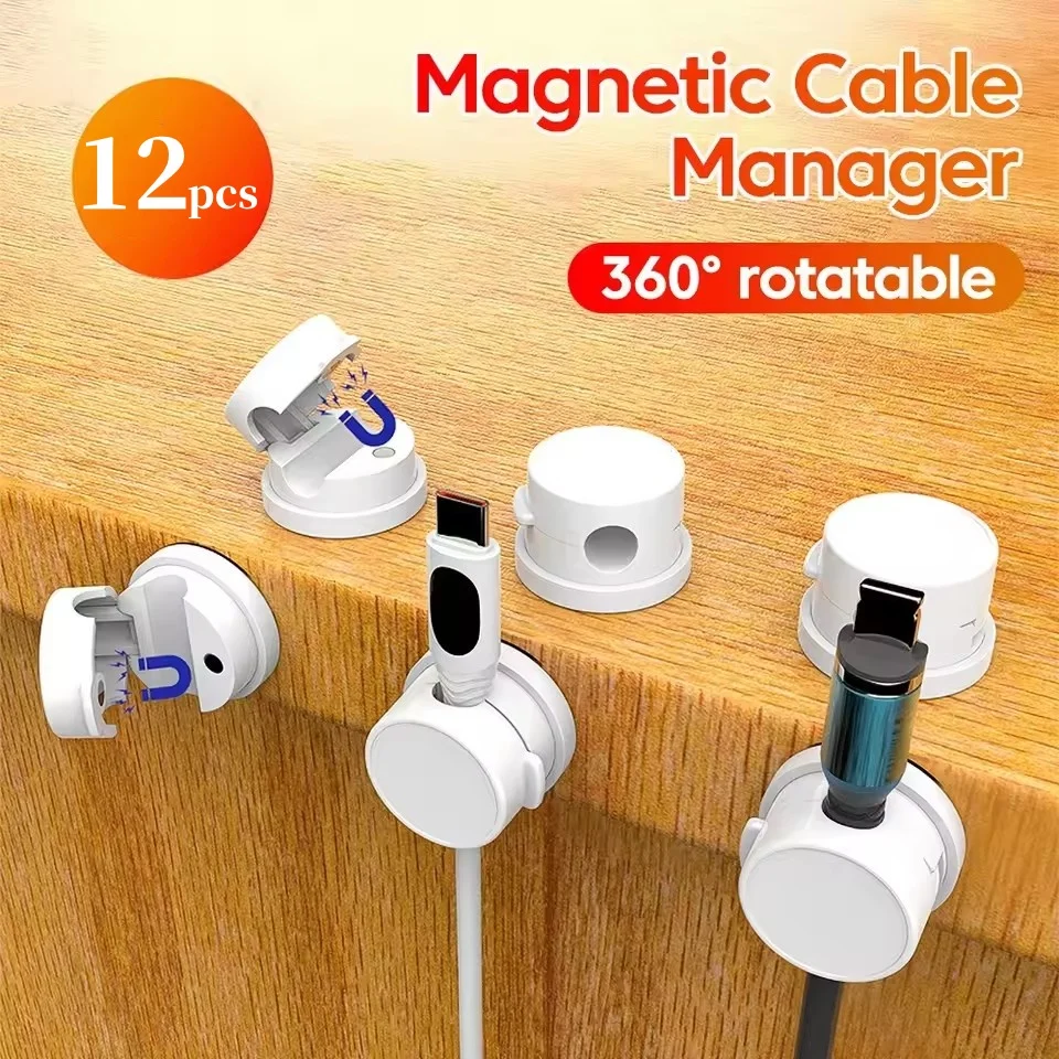 Cable Organizer - Organizador de cables con clip magnético