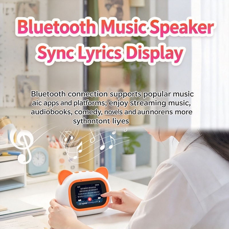 Bluetooth Speaker - Altavoz inteligente con IA, pantalla TFT