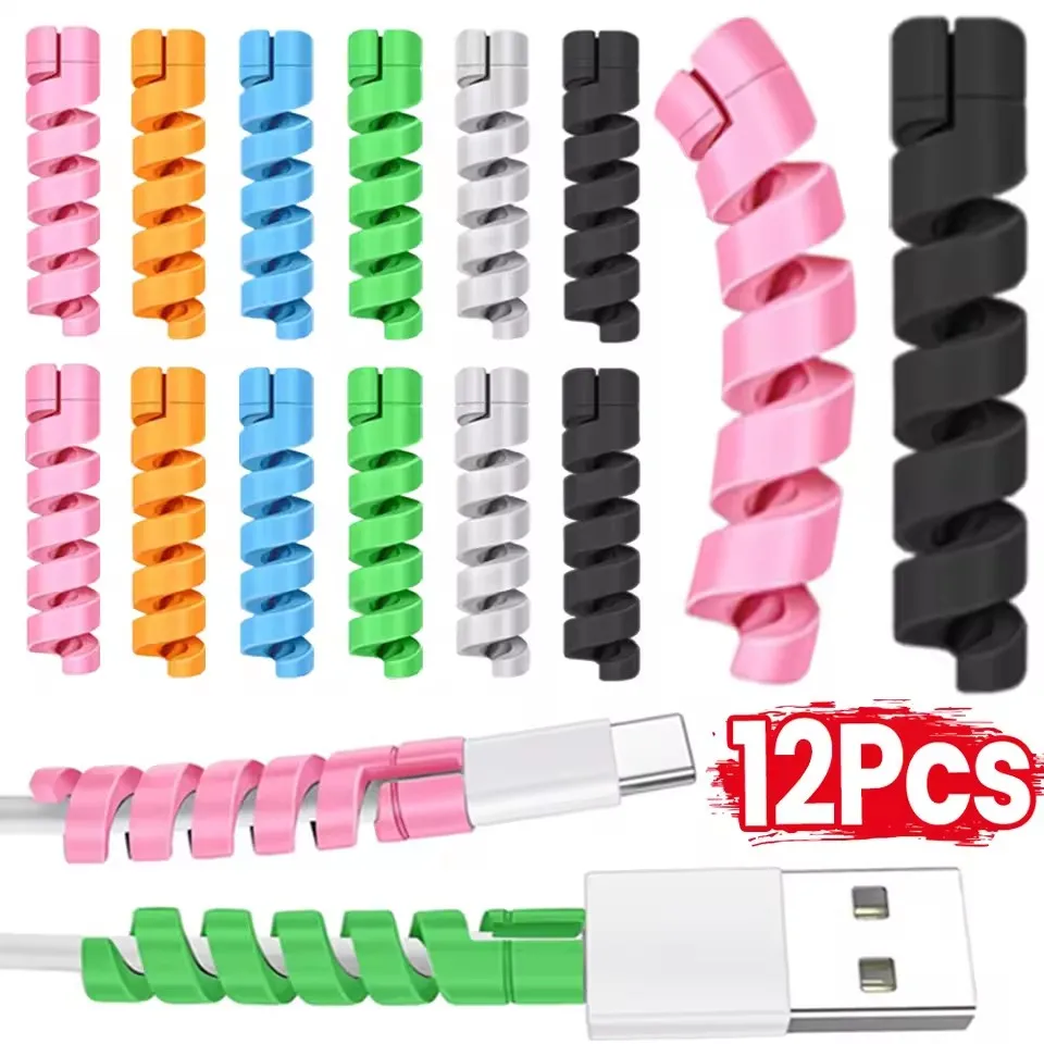 Cable Organizer - 20-1 Piezas Protector de Cables, Enrollador