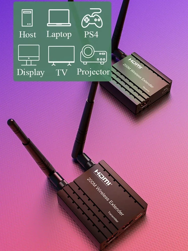 Transmisor y Receptor Inalámbr - Hdmi Adapter reseña y precio
