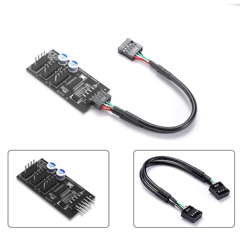 Conector de concentrador USB A - Usb Hub reseña y precio