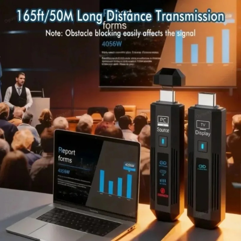 Transmisor de vídeo inalámbric - Hdmi Adapter reseña y precio