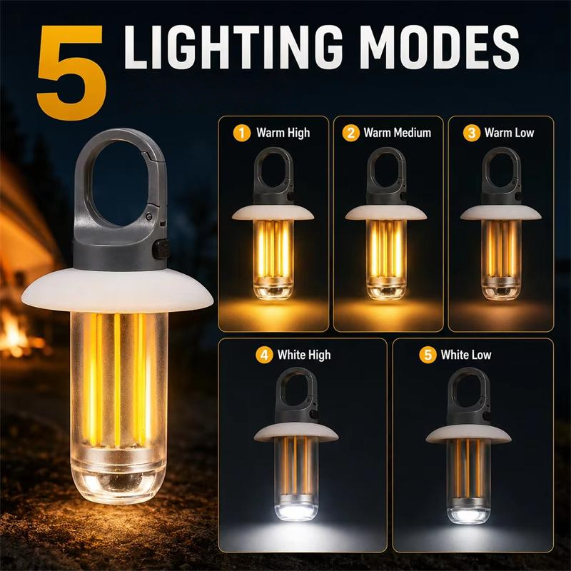 Linterna LED recargable con 5  - Power Bank reseña y precio