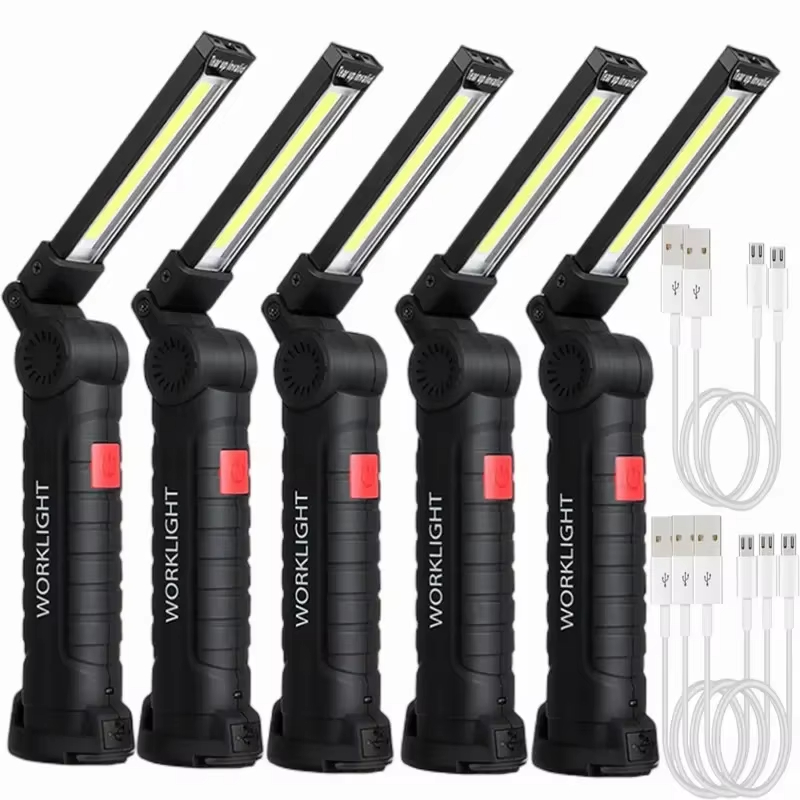 Linterna LED COB portátil, luz - Power Bank reseña y precio