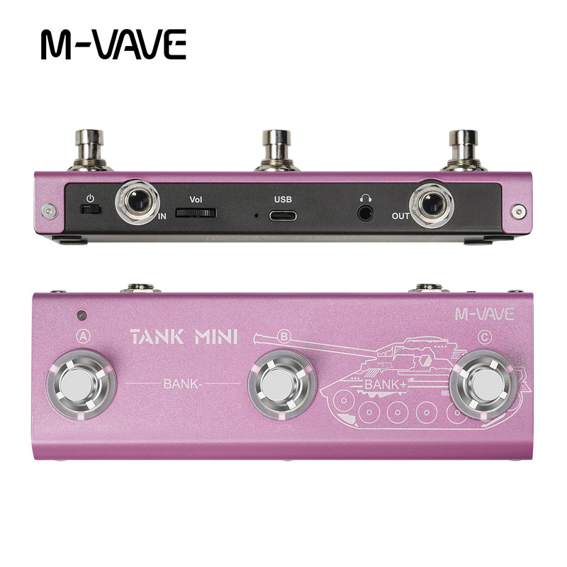 M VAVE Tank Mini: pedal de efe - Bluetooth Speaker reseña y precio