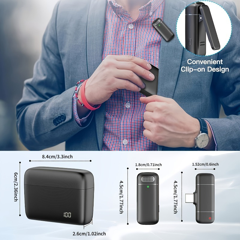 Micrófono inalámbrico de solap - Wireless Charger reseña y precio