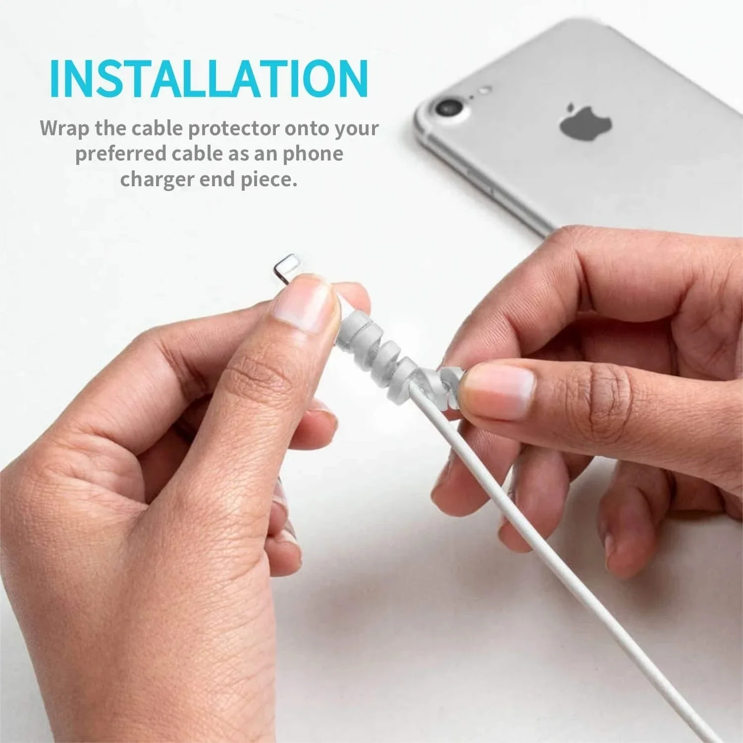20-1 Piezas Protector de Cable - Cable Organizer reseña y precio