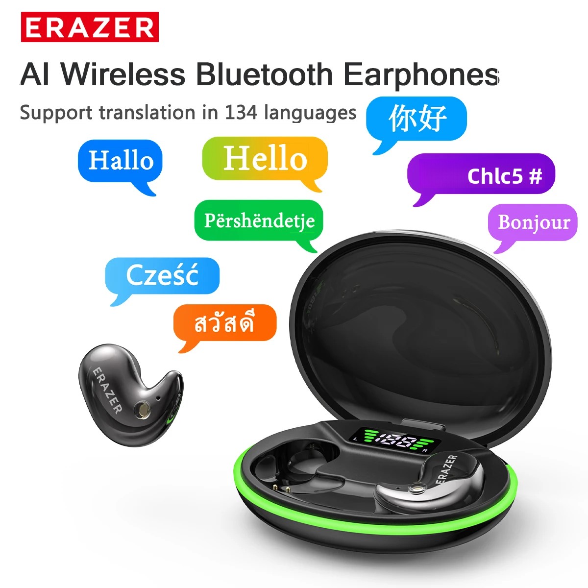 Audífonos Bluetooth Intrauditi - Wireless Charger reseña y precio