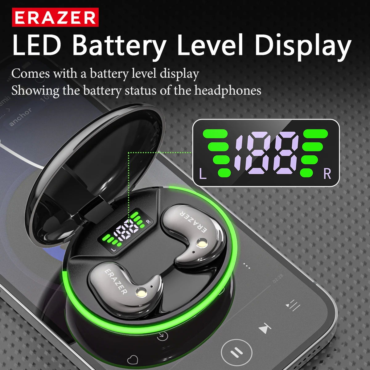 Audífonos Bluetooth Intrauditi - Wireless Charger reseña y precio